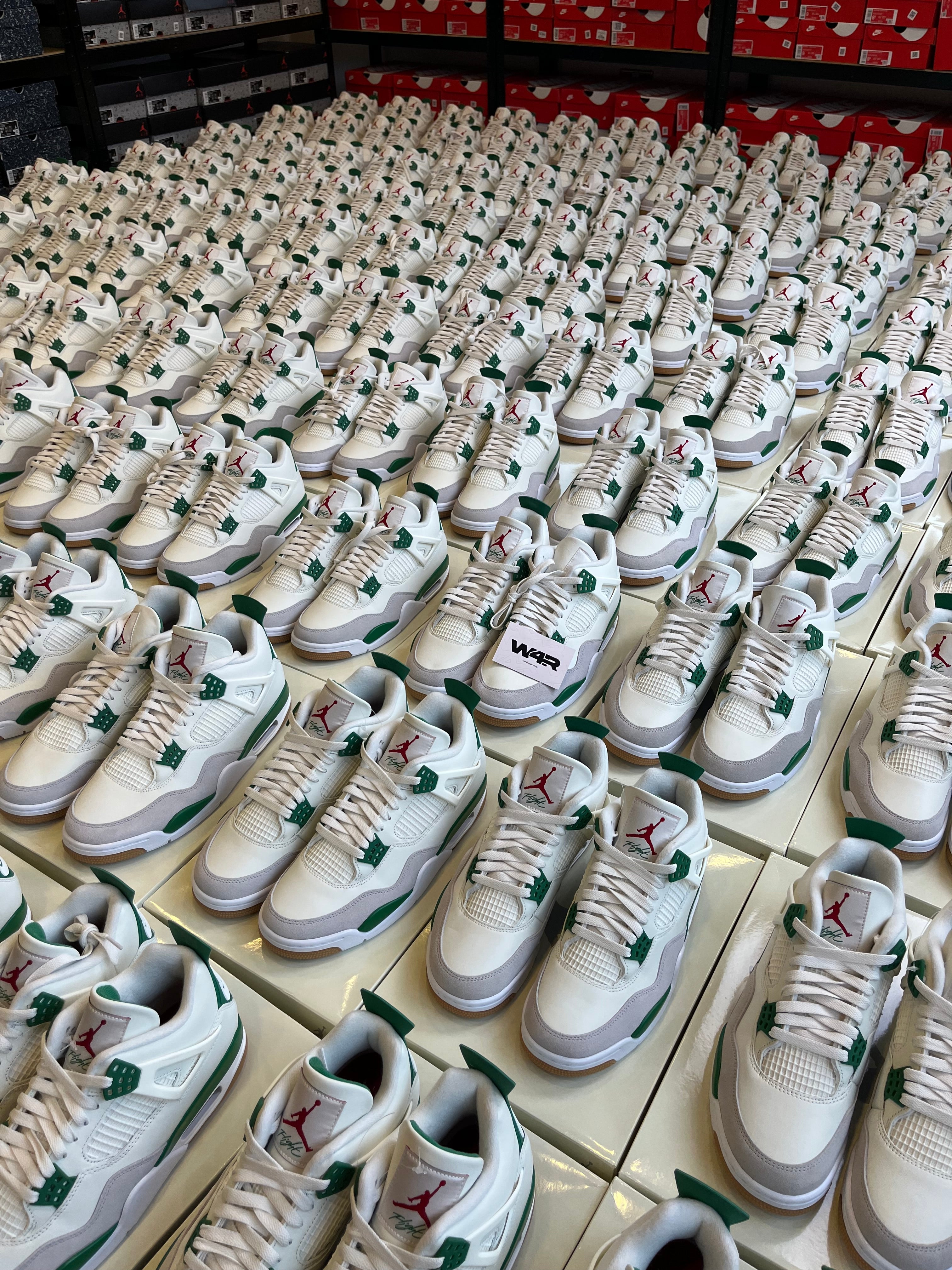 Buying shoes in store bulk for resale