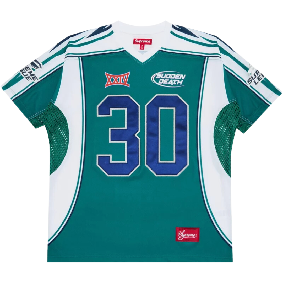 Supreme Sudden Death Jersey Teal