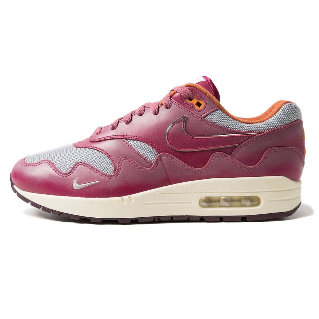 Nike Airmax 1 Patta Maroon Sale