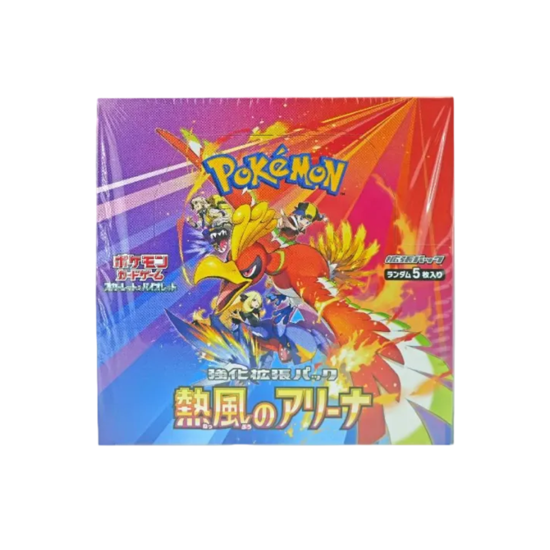 Pokemon Card Game Scarlet & Violet Enhanced Expansion Pack "Hot Wind Arena (Heat Wave Arena)" Box Bulk