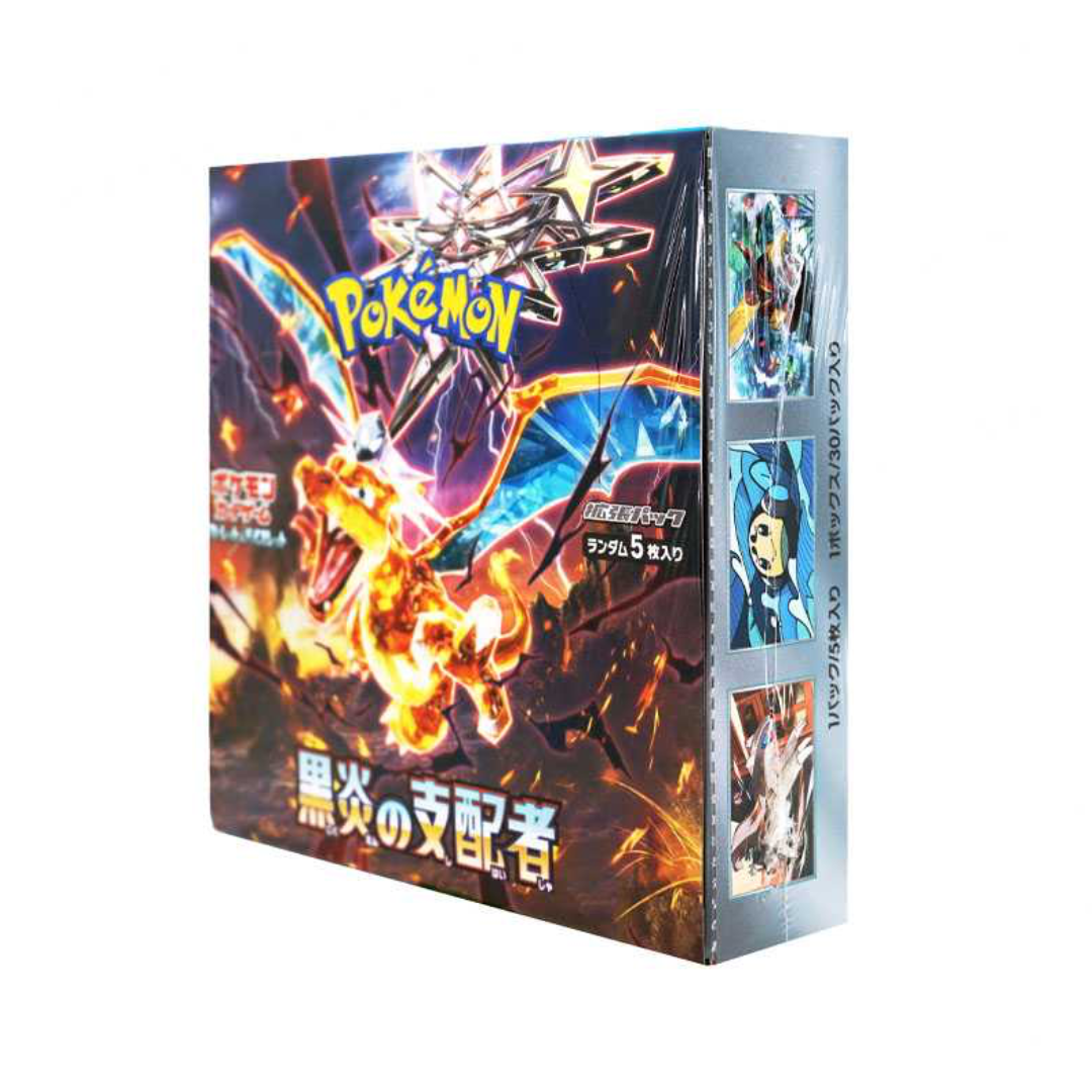 Pokemon Card Game Scarlet & Violet Expansion Pack "Ruler of the Black Flame" Booster Box Bulk