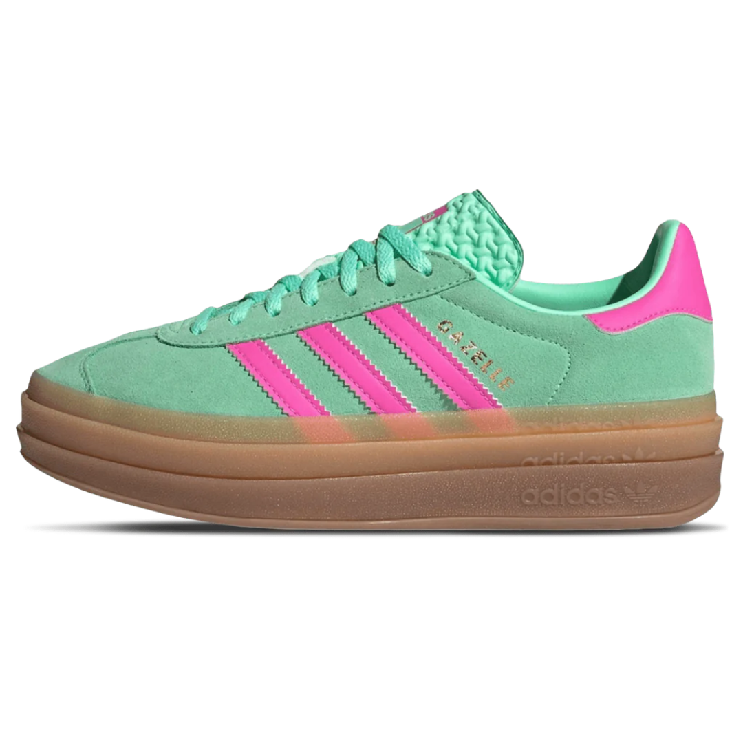 Adidas Gazelle Bold Wmns Pulse Mint Screaming Pink